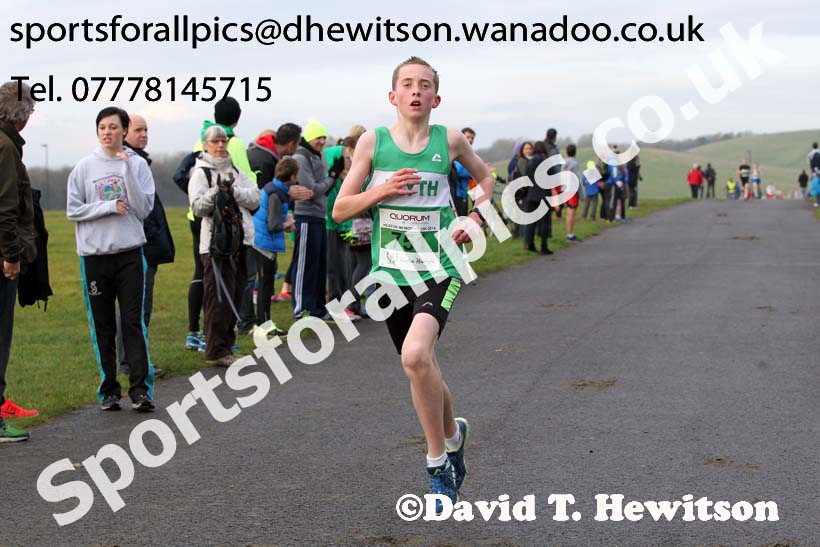 Under-13s Heaton Harriers Memorial Road Race. Photo: David T. Hewitson/Sports for All Pics